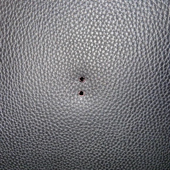 Black Coach Tote With Red Interior - Picture 5 of 5